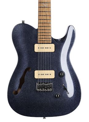 Chapman ML3 Semi-Hollow Pro Electric Guitar Trad Blue Sparkle